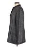 Chico's 100% Polyester Tweed Gray Coat Size Med (1) - photo 5