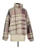 Thread & Supply 100% Polyester Plaid Ivory Fleece Size M - photo 1