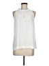 J.Crew 100% Polyester Ivory Sleeveless Blouse Size 8 - photo 1