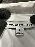 Southern Lady White Long Sleeve Button-Down Shirt Size S - photo 7