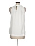 J.Crew 100% Polyester Ivory Sleeveless Blouse Size 8 - photo 2