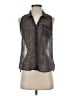Body Central 100% Polyester Black Sleeveless Blouse Size S - photo 1