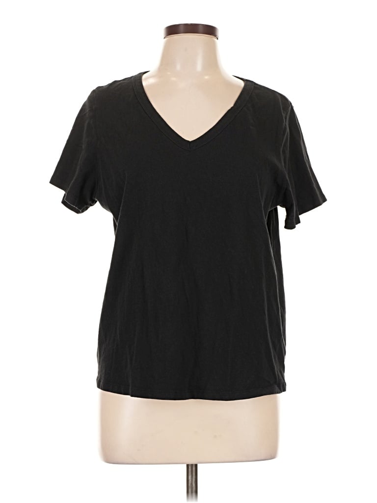Pre-owned Old Navy Short Sleeve T-shirt In Black