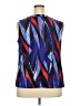 Kasper Blue Sleeveless Blouse Size 2X - photo 2
