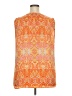 Violet & Claire 100% Polyester Orange Sleeveless Blouse Size 2X - photo 2