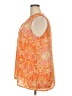 Violet & Claire 100% Polyester Orange Sleeveless Blouse Size 2X - photo 5