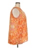 Violet & Claire 100% Polyester Orange Sleeveless Blouse Size 2X - photo 4