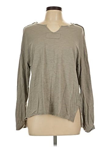 Cotton Bleu Long Sleeve Top (view 1)