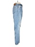 Denim Forum 100% Cotton Hearts Blue Jeans Size 27 waist - photo 4