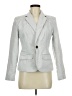 Merona 100% Cotton Stripes Gray Blazer Size 6 - photo 1
