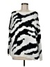 Dreamers Animal Print Silver Pullover Sweater Size Med - Lg - photo 1