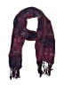 Unbranded Plaid Purple Scarf One size - photo 1