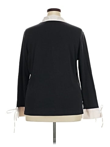 Extra Touch Long Sleeve Blouse (view 2)