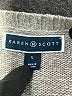 Karen Scott 100% Acrylic Stars Silver Pullover Sweater Size L - photo 8