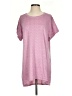 Jaclyn Intimates Pink Short Sleeve T-Shirt Size S - photo 1