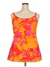 Unbranded 100% Polyester Orange Sleeveless Top Size 2X - photo 2