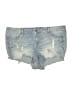 Torrid Blue Denim Shorts Size 20 - photo 1