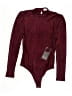 Privacy Please Burgundy Bodysuit Size S - photo 1