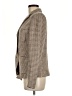 Ann Mashburn Houndstooth Brown Wool Blazer Size 8 - photo 5