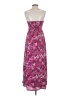 Sincerely Jules 100% Polyester Paisley Burgundy Purple Cocktail Dress Size S - photo 2
