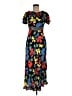RIXO for Target 100% Rayon Print Blue Casual Dress Size 6 - photo 1