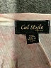 Cal Style Pink 3/4 Sleeve Blouse Size 2X - photo 7