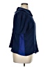 Halston III 100% Polyester Blue Short Sleeve Blouse Size 14 - photo 4