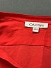 Calvin Klein 100% Polyester Color Block Red Long Sleeve Blouse Size S - photo 7