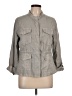 Sanctuary 100% Lyocell Gray 3/4 Sleeve Button-Down Shirt Size L - photo 1