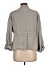 Sanctuary 100% Lyocell Gray 3/4 Sleeve Button-Down Shirt Size L - photo 2