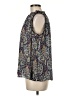 Gap Paisley Blue Sleeveless Blouse Size M - photo 5
