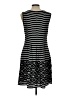Max Studio Stripes Black Casual Dress Size L - photo 2
