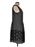 Max Studio Stripes Black Casual Dress Size L - photo 4