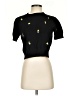 Unbranded Black Short Sleeve Turtleneck Size S - photo 1