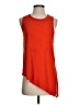Unbranded Orange Sleeveless T-Shirt Size S - photo 1