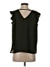 Ann Taylor LOFT 100% Polyester Green Sleeveless Blouse Size S - photo 2