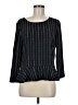 Ann Taylor Black 3/4 Sleeve Top Size M - photo 1