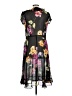 MSK 100% Polyester Floral Black Cocktail Dress Size 12 - photo 2