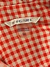 Nygard Checkered-gingham Orange 3/4 Sleeve Button-Down Shirt Size 1X - photo 7