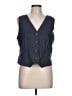 Faherty 100% Linen Blue Vest Size L - photo 1