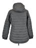 Five Fifty Five 100% Nylon Solid Gray Snow Jacket Size M - photo 2