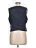 Faherty 100% Linen Blue Vest Size L - photo 2