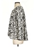 Express 100% Rayon Silver 3/4 Sleeve Blouse Size S - photo 5