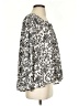 Express 100% Rayon Silver 3/4 Sleeve Blouse Size S - photo 4