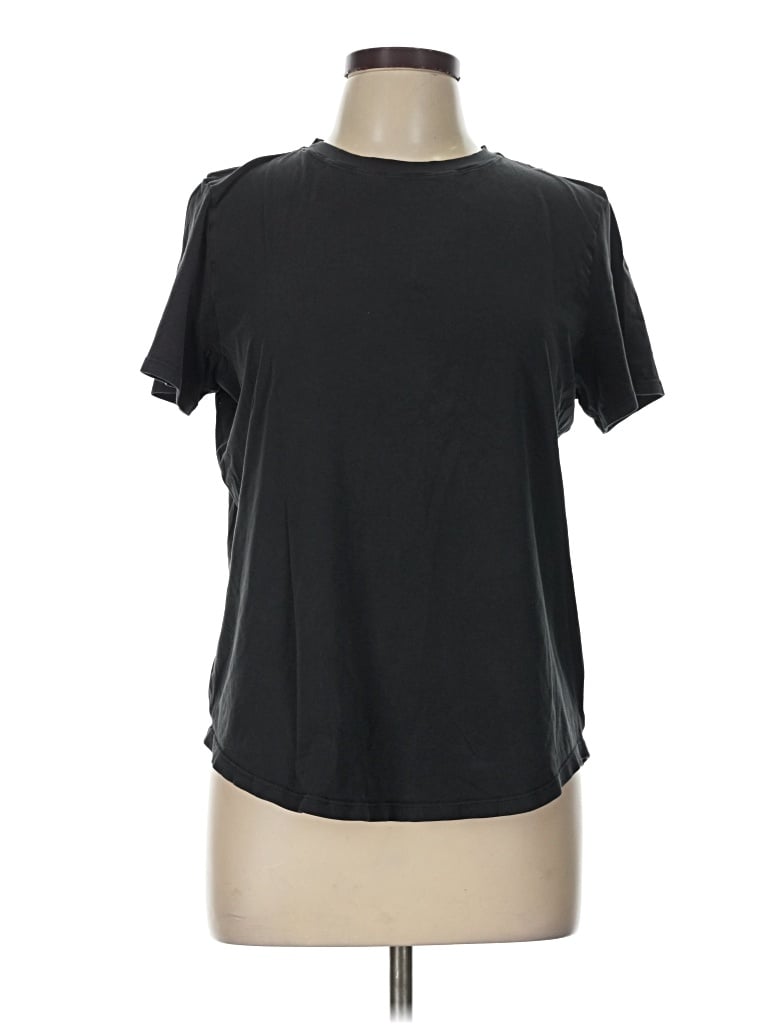 Pre-owned Lululemon Athletica Active T-shirt In Black