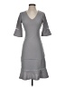 JESSAKAE Gray Casual Dress Size XS - photo 1