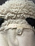 Z Supply 100% Polyester Ivory Faux Fur Jacket Size L - photo 6