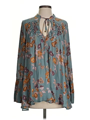Free People Long Sleeve Blouse (view 1)