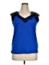 LoveU.Dear Blue Sleeveless Blouse Size XL - photo 1