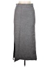 Mimosa Solid Gray Casual Skirt Size M - photo 1